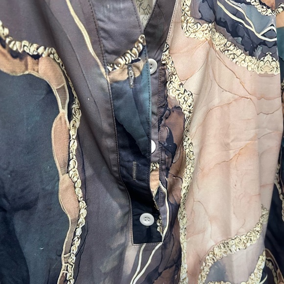 Geode-design button down top - Picture 5 of 7